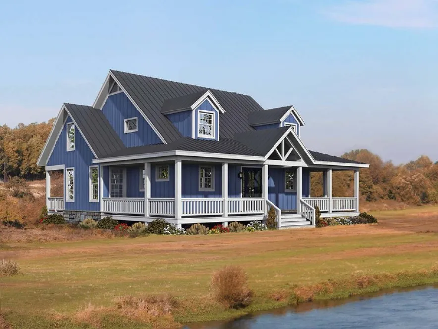 Full Rendering for House Plan #692442