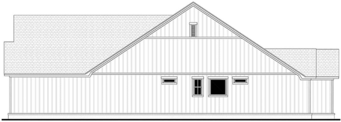 Right Elevation for House Plan #308562