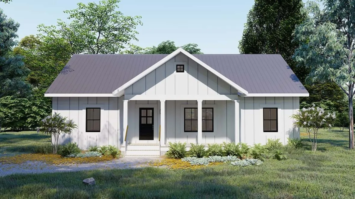 Full Rendering for House Plan #432051