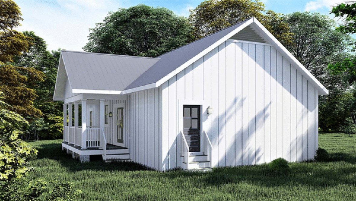 Right Elevation for House Plan #435241