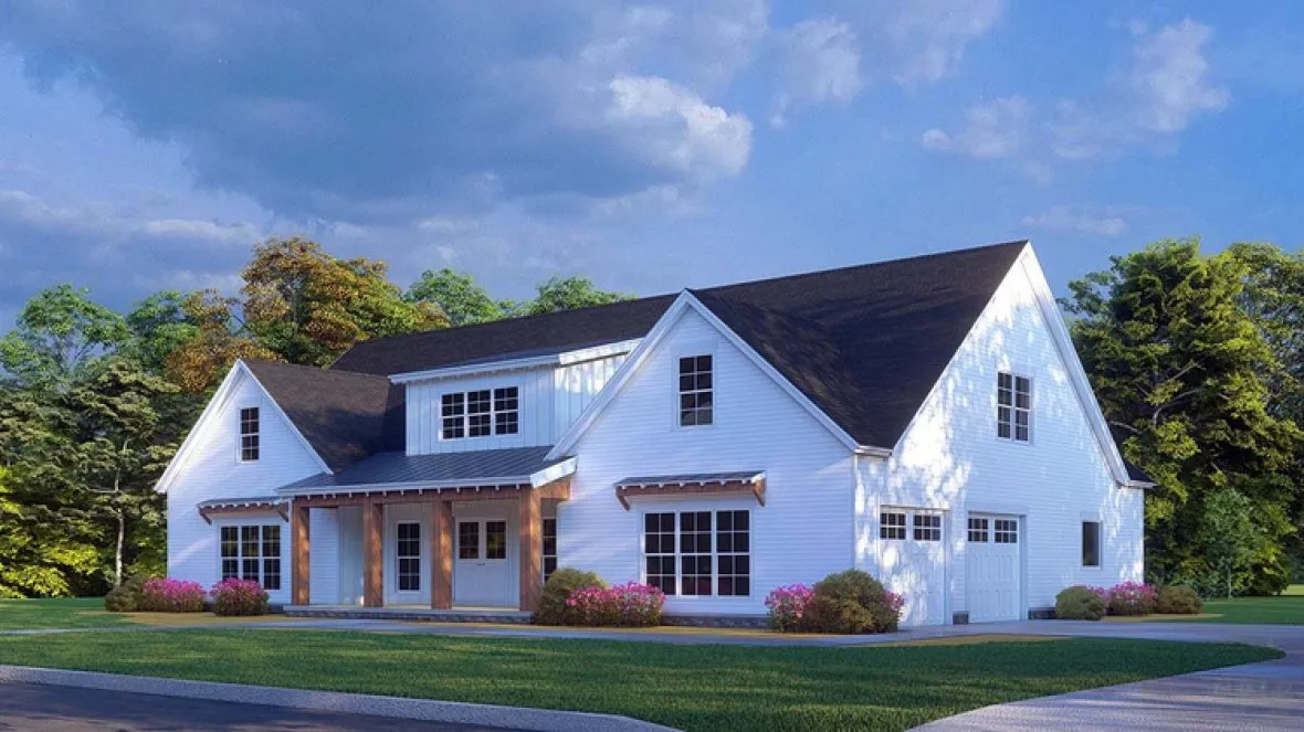 Full Rendering for House Plan #319873