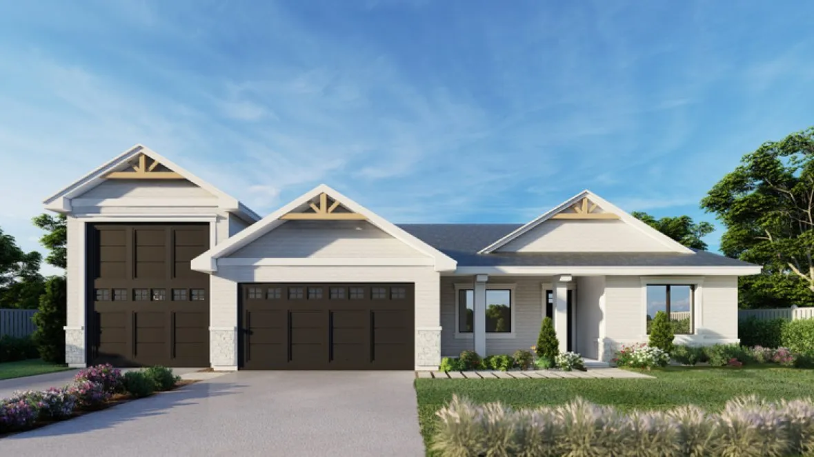 Full Rendering for House Plan #802791