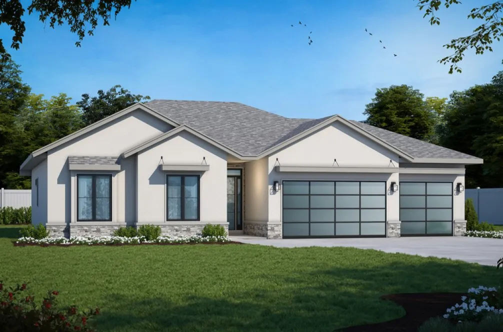 Full Rendering for House Plan #156491