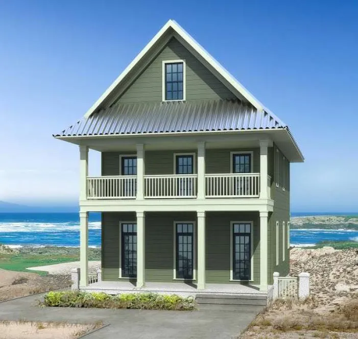 Full Rendering for House Plan #127802