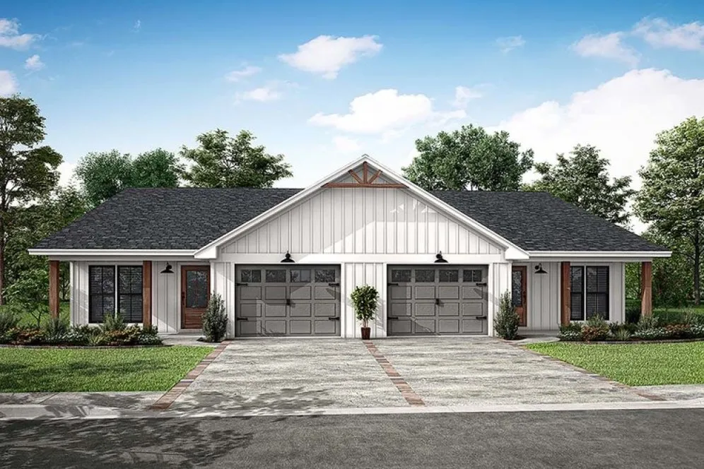 Full Rendering for House Plan #306942