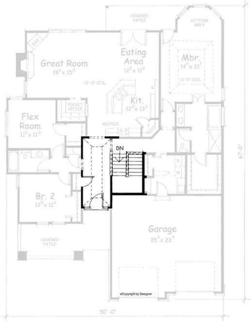 ExteriorPhoto for House Plan #155091