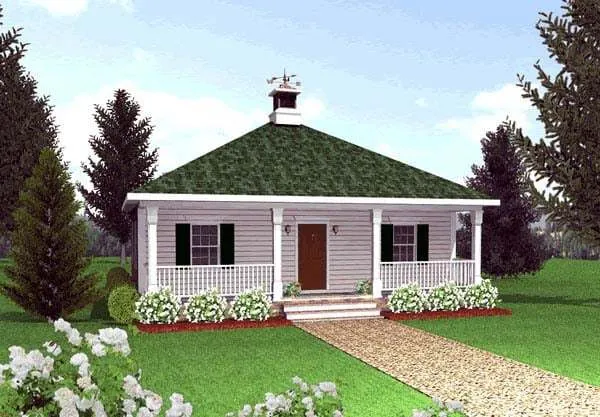 Full Rendering for House Plan #430864