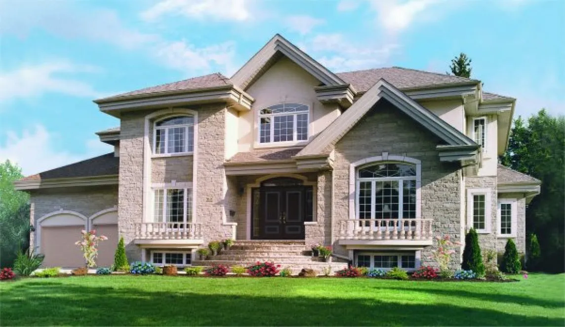 Full Rendering for House Plan #145982