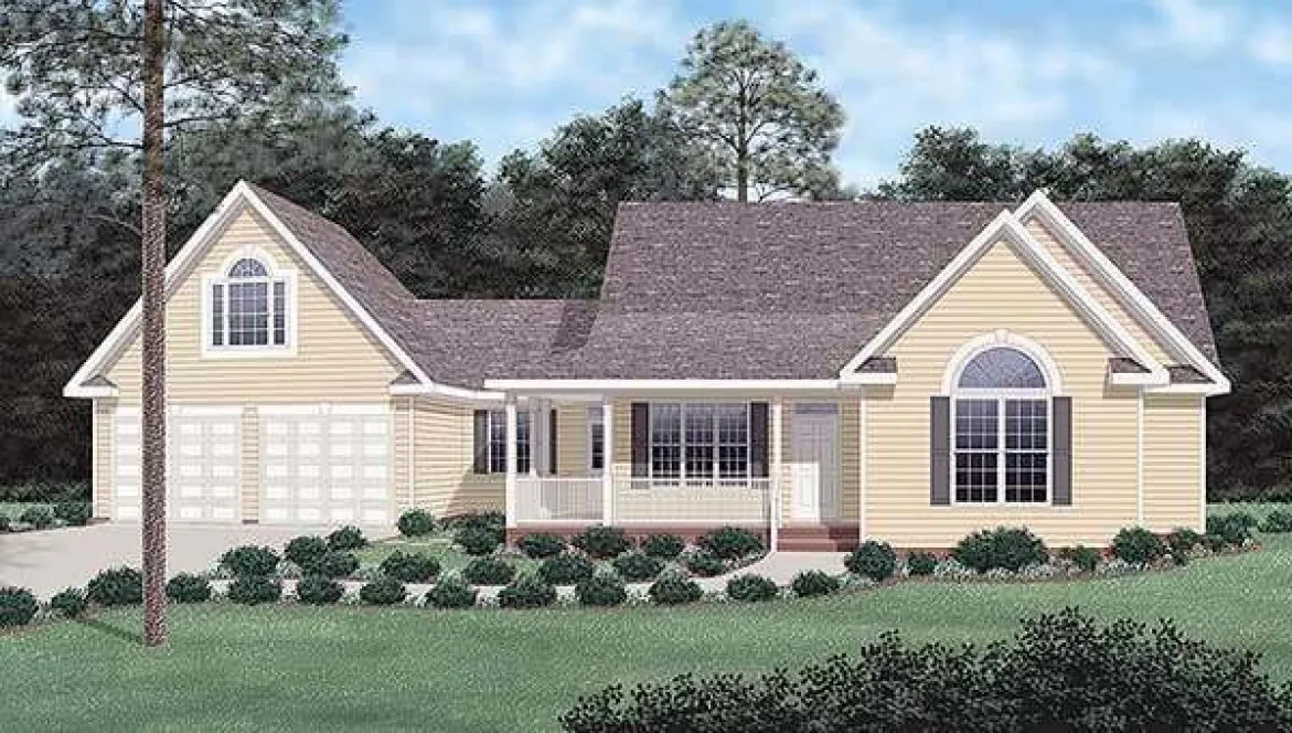Full Rendering for House Plan #650141