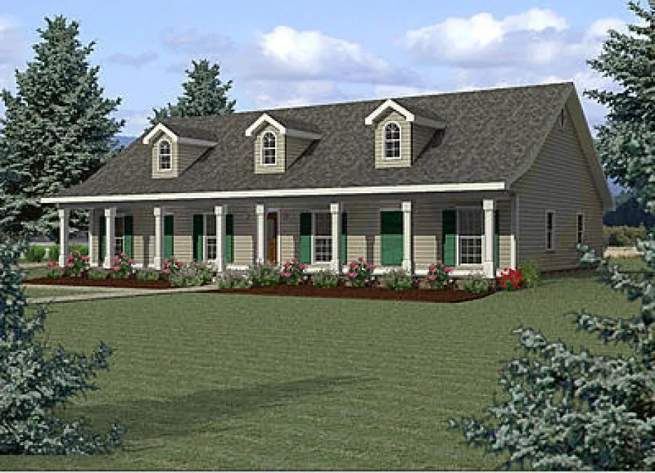 Full Rendering for House Plan #433532
