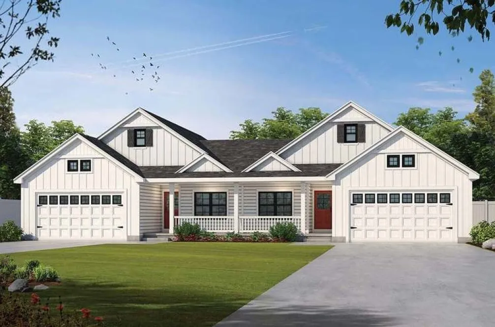 Full Rendering for House Plan #154772