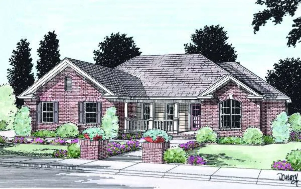 Full Rendering for House Plan #249204