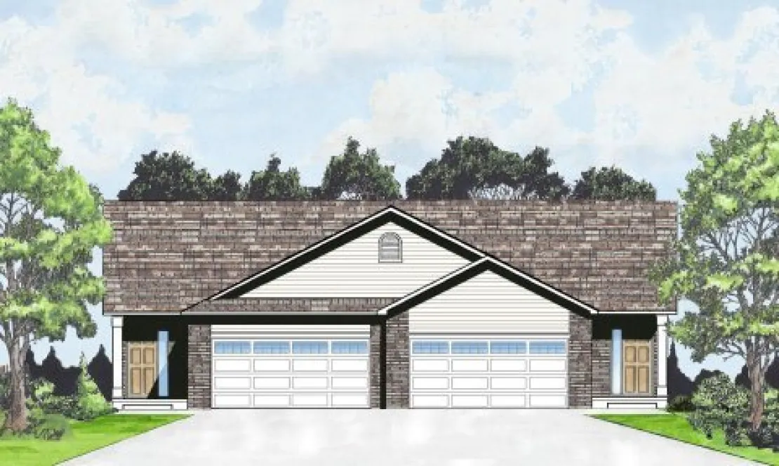 Full Rendering for House Plan #356712