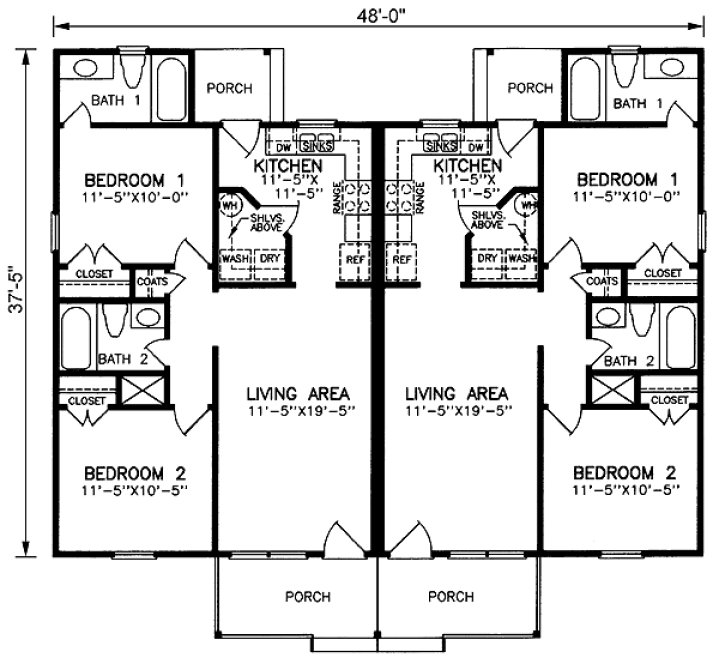 Main Floor Plan for House Plan #658461