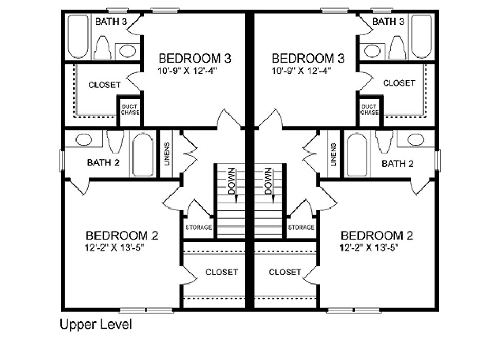 Second Floor Plan for House Plan #650652