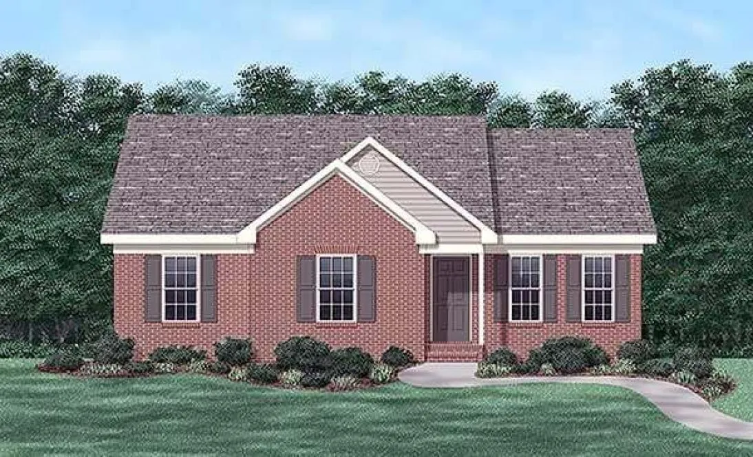 Full Rendering for House Plan #654221