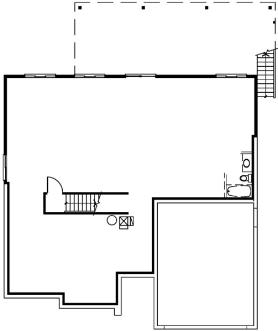 Basement Plan for House Plan #577771