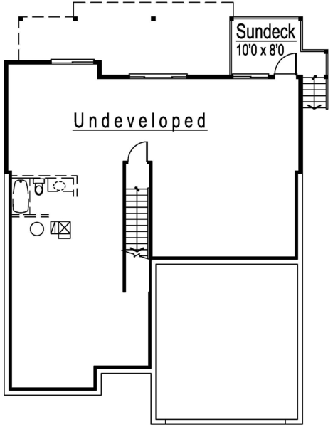 Basement Plan for House Plan #574941