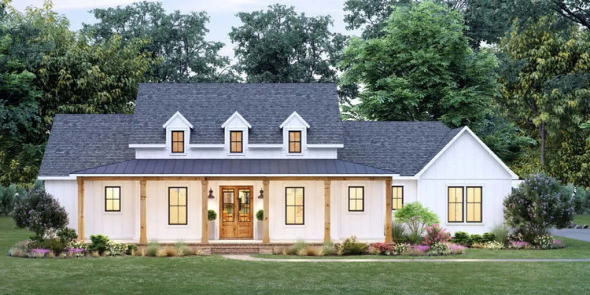 Full Rendering for House Plan #905772