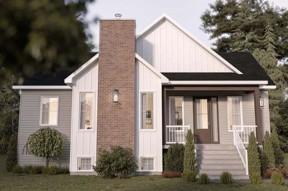 Full Rendering for House Plan #140042