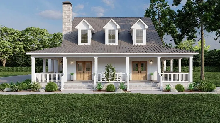 Full Rendering for House Plan #319612