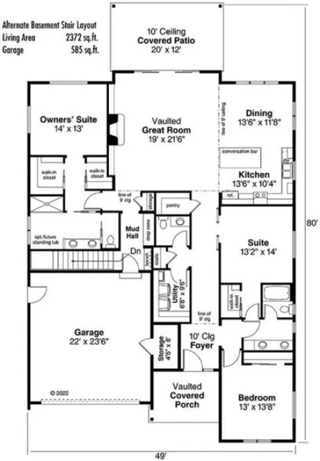 ExteriorPhoto for House Plan #341822