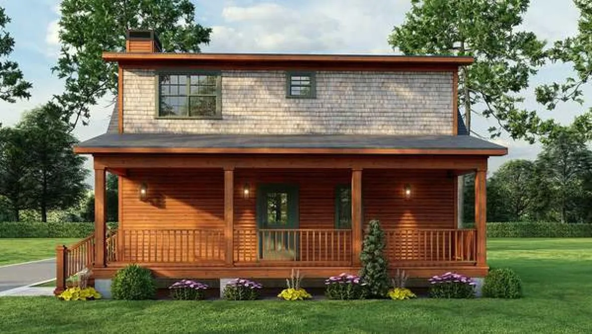 ExteriorPhoto for House Plan #319301