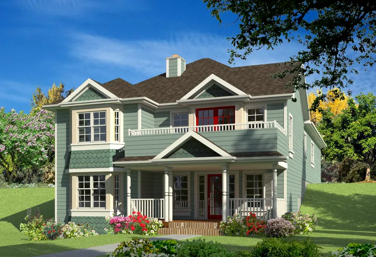 Full Rendering for House Plan #575921