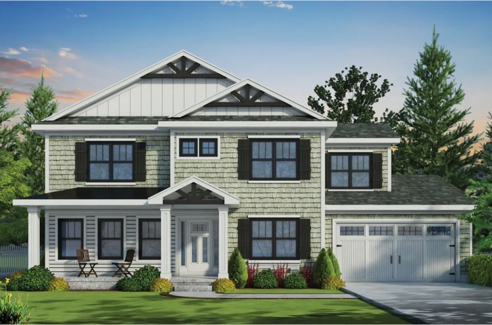 Full Rendering for House Plan #155492