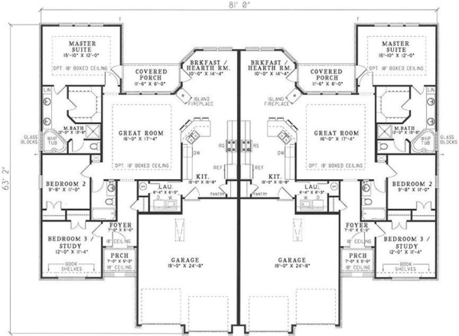 Main Floor Plan for House Plan #310403