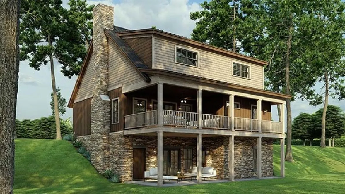 ExteriorPhoto for House Plan #315522