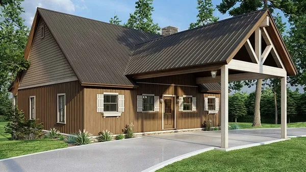 ExteriorPhoto for House Plan #315522