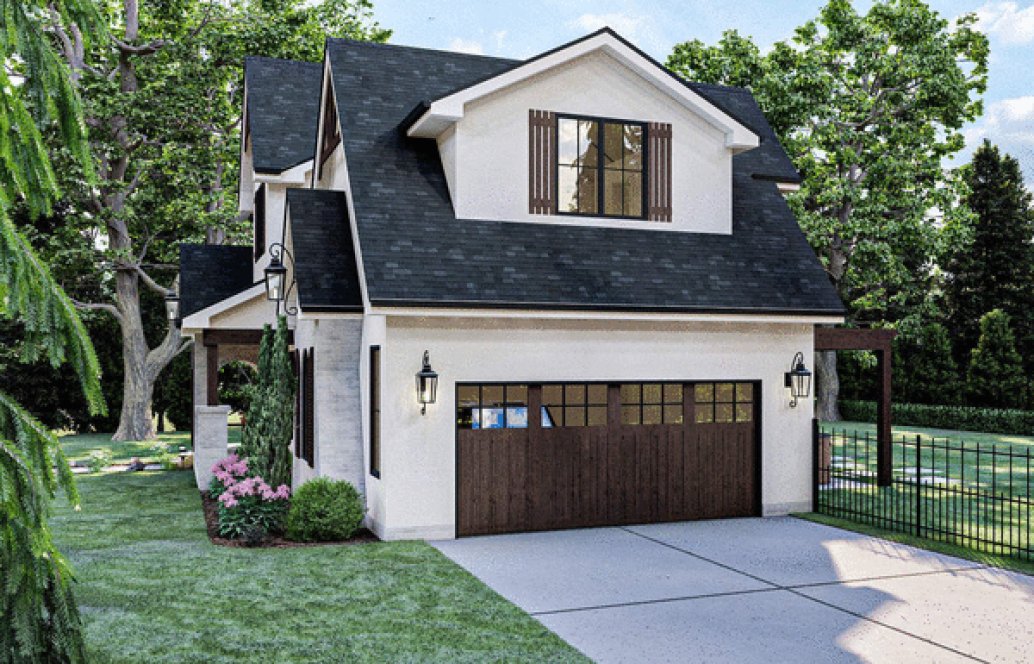 Right Elevation for House Plan #704161