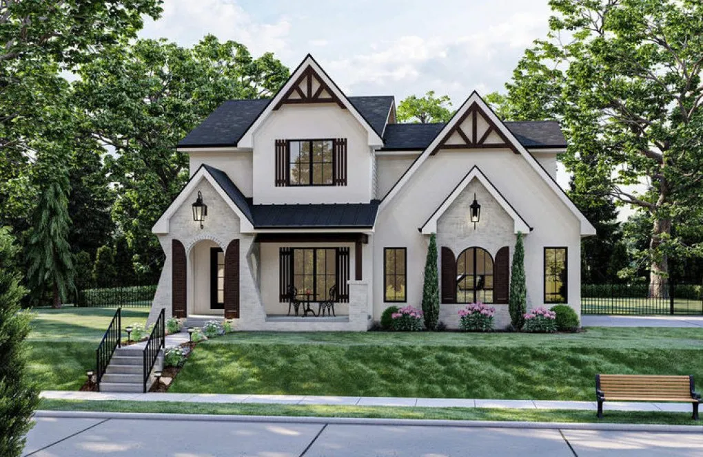 Full Rendering for House Plan #704161