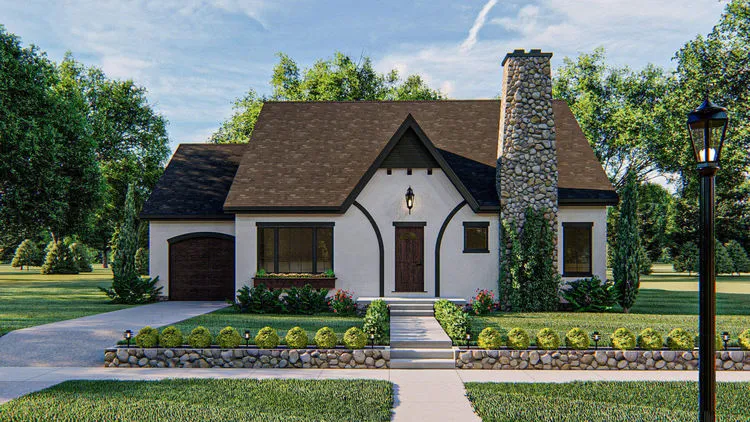 Full Rendering for House Plan #706941