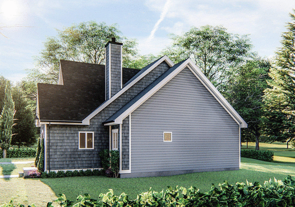Right Elevation for House Plan #706781