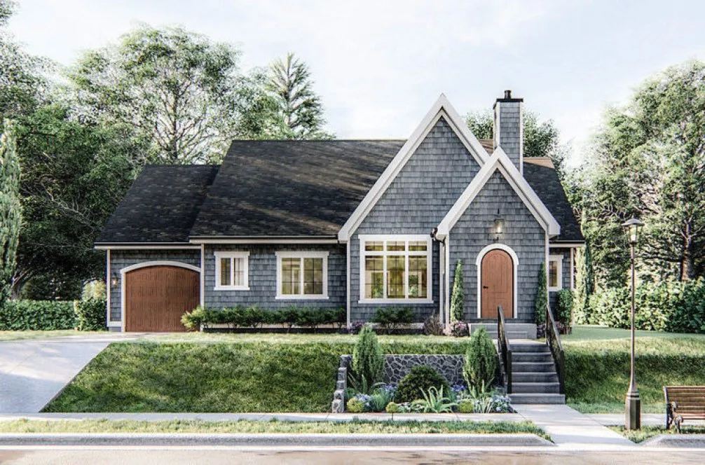 Full Rendering for House Plan #706781