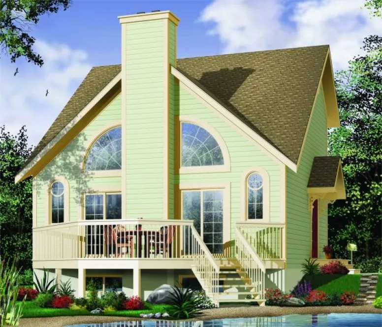 Full Rendering for House Plan #147292