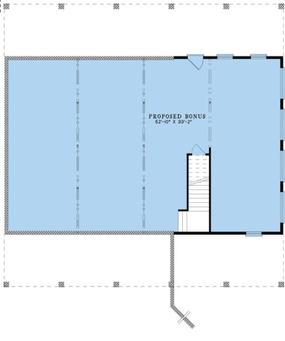 Basement Plan for House Plan #311672