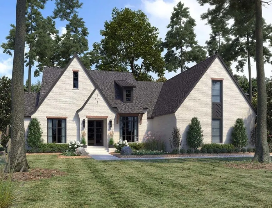 Full Rendering for House Plan #906572