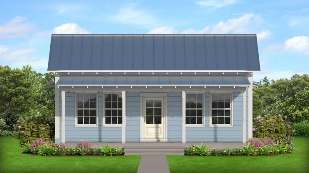 Full Rendering for House Plan #824601