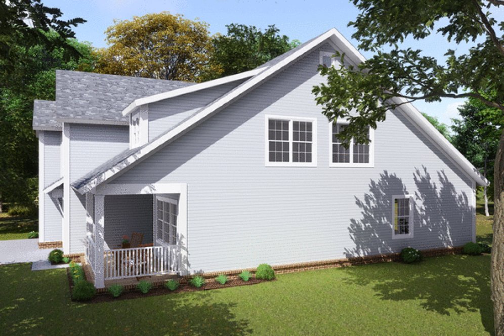 Right Elevation for House Plan #249242