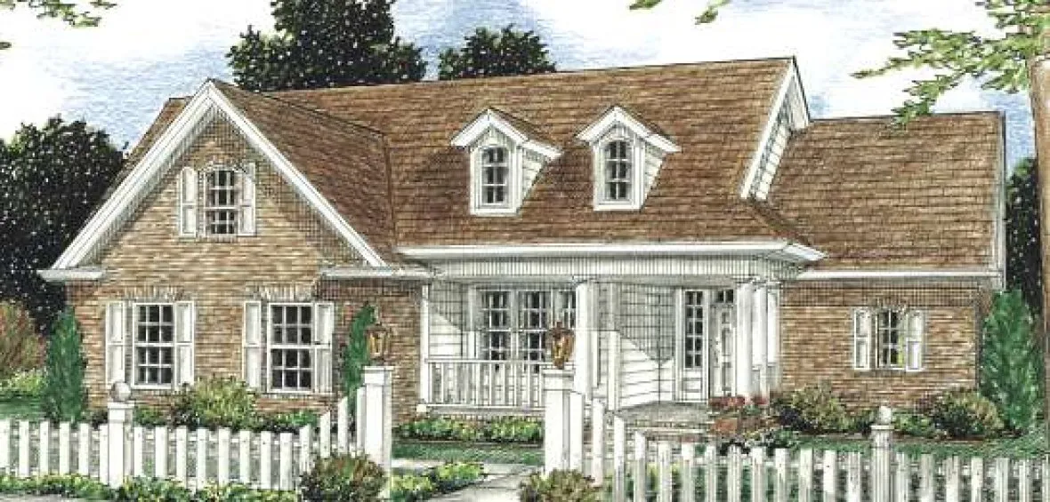 Full Rendering for House Plan #249942