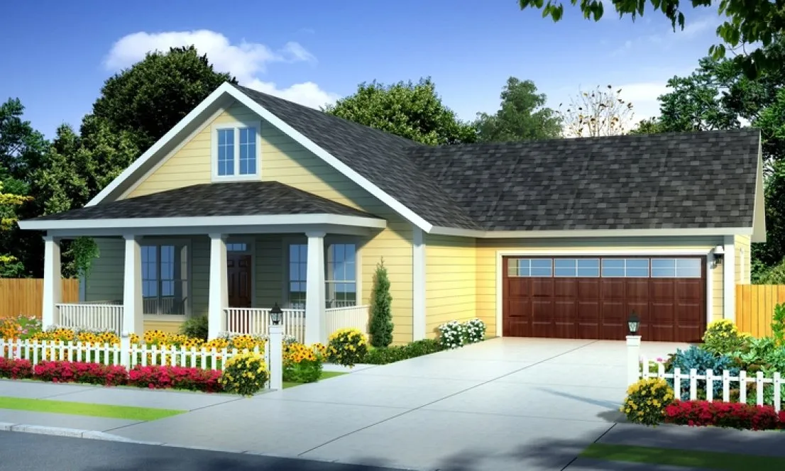 Full Rendering for House Plan #247191