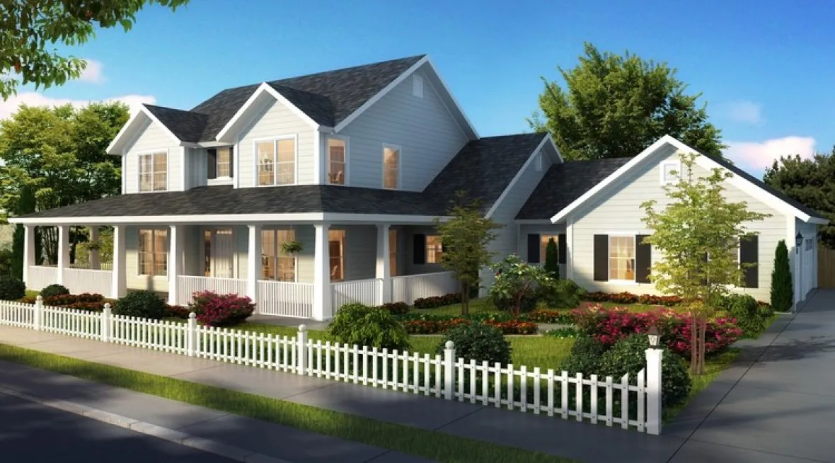 Full Rendering for House Plan #247953