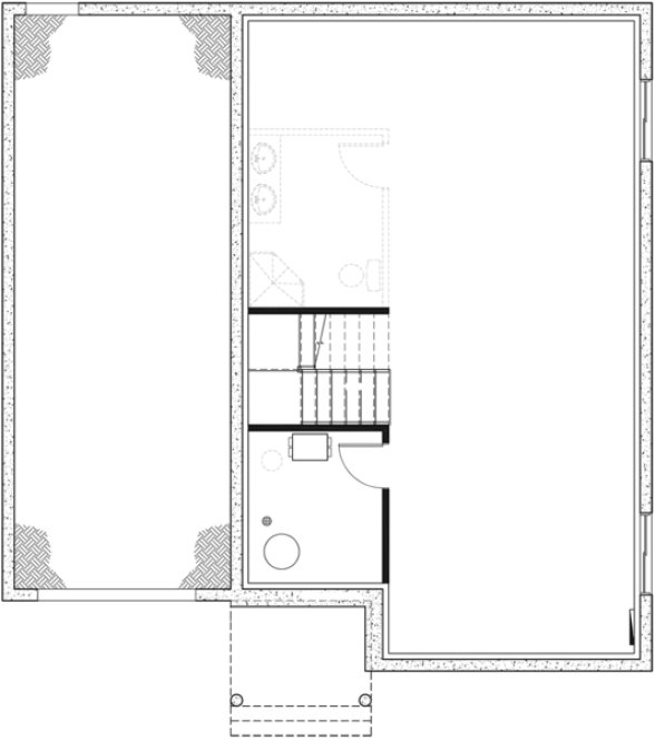 Basement Plan for House Plan #148762