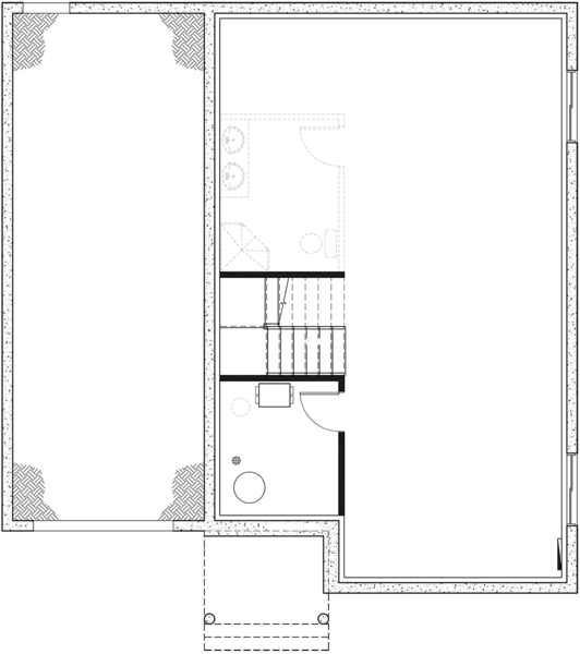 Basement Plan for House Plan #148762