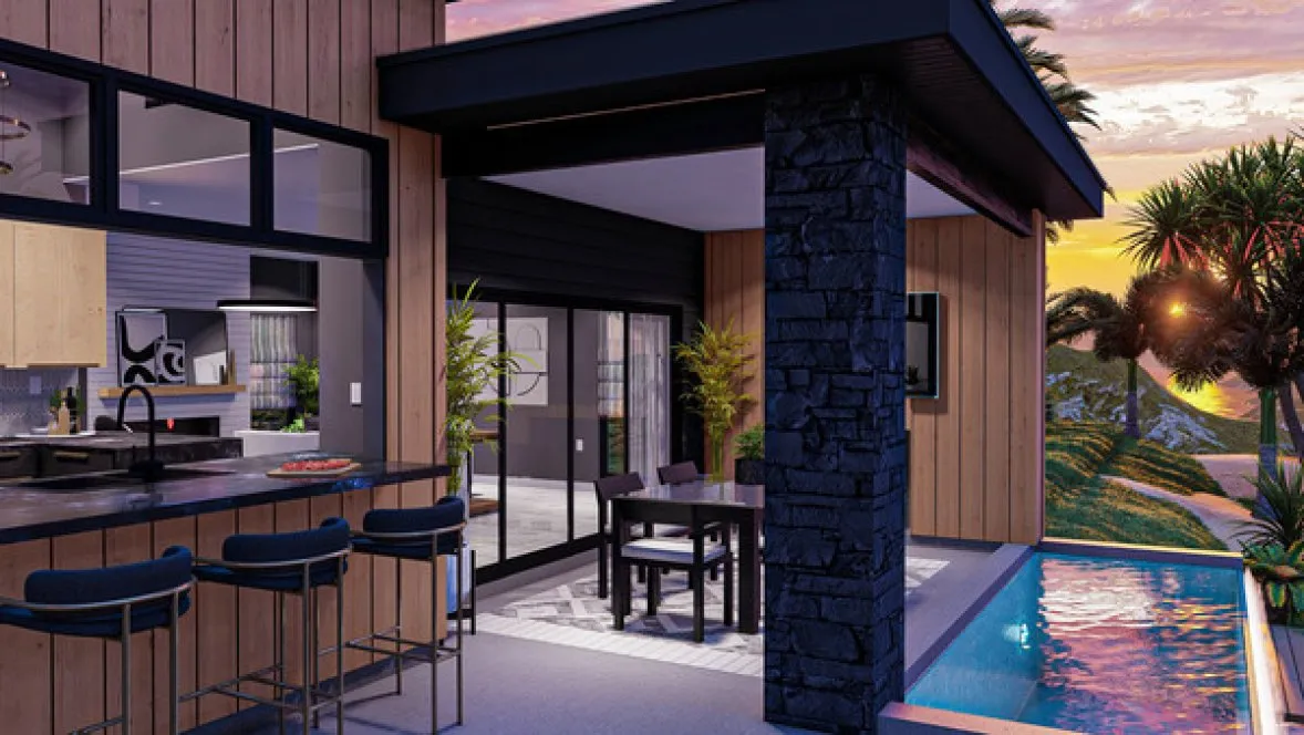 ExteriorPhoto for House Plan #702740