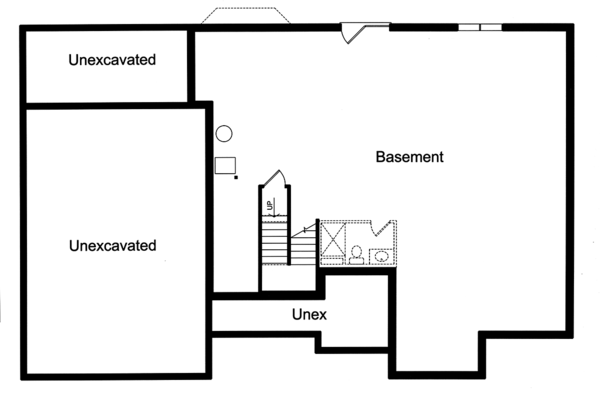Basement Plan for House Plan #536071