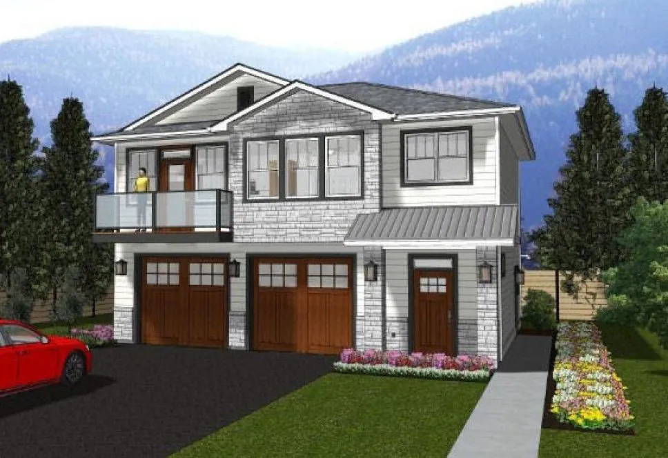 Full Rendering for House Plan #203029